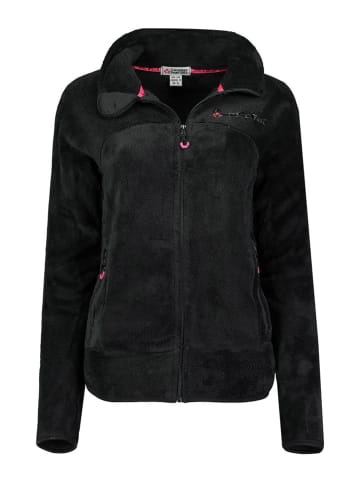 Canadian Peak Fleecejacke "Udilas" in Schwarz