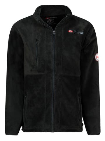 Canadian Peak Kurtka polarowa "Uploadeak" w kolorze czarnym