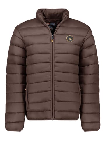 Canadian Peak Doorgestikte jas "Amigomapeak" bruin