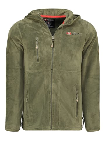 Canadian Peak Fleece jas "Uploadeak" olijfgroen