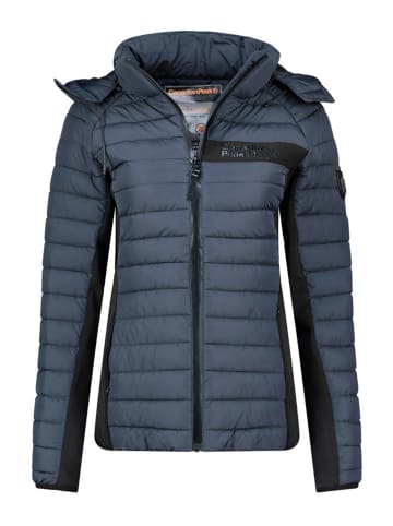 Canadian Peak Steppjacke "Arethaneak" in Dunkelblau