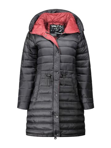 Canadian Peak Płaszcz pikowany "Batigeak" w kolorze czarnym