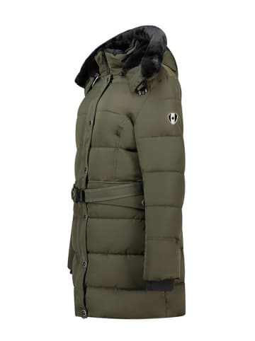 Canadian Peak Płaszcz pikowany "Bettineak" w kolorze khaki