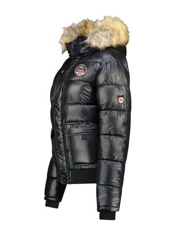 Canadian Peak Steppjacke "Bugseak" in Schwarz