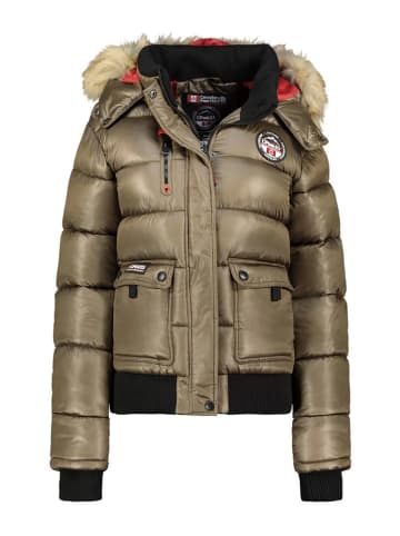 Canadian Peak Kurtka pikowana "Bugseak" w kolorze khaki