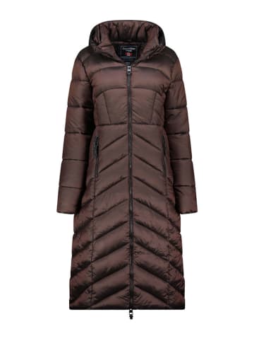 Canadian Peak Płaszcz pikowany "Blancheak" w kolorze brązowym