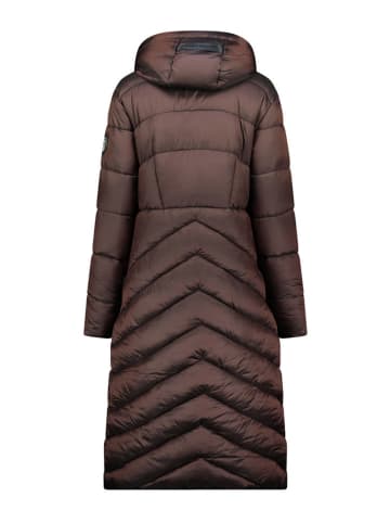 Canadian Peak Doorgestikte mantel "Blancheak" bruin