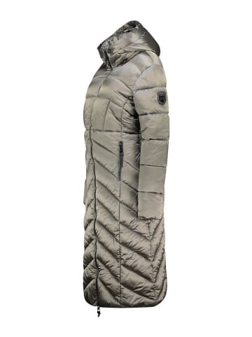 Canadian Peak Płaszcz pikowany "Blancheak" w kolorze szarym