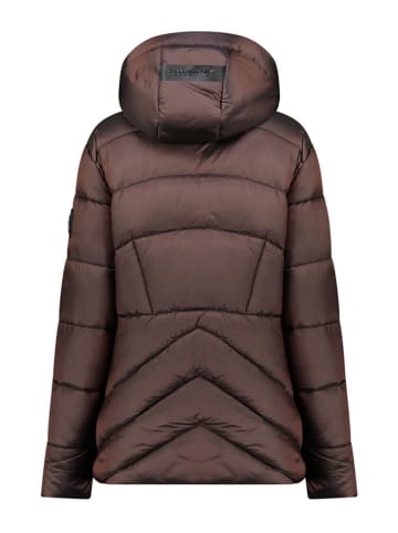 Canadian Peak Kurtka pikowana "Blancheak" w kolorze brązowym