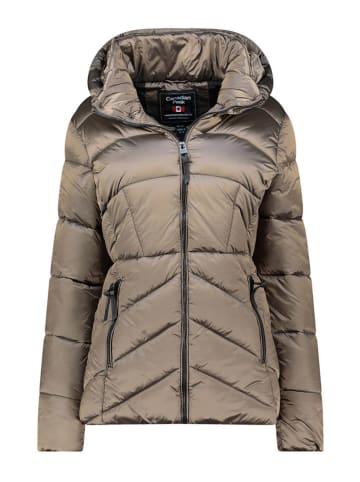 Canadian Peak Kurtka pikowana "Blancheak" w kolorze szarobrązowym
