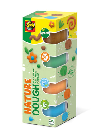 SES Plastelina (4 szt.) "Feel good - Nature" - 4 x 90 g - 12 m+