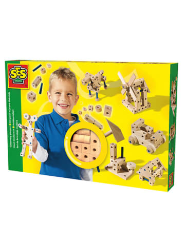 SES Drewniany zestaw konstrukcyjny - 3+