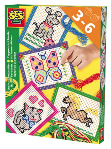 SES Creativiteitsset "Ik leer borduren" - vanaf 3 jaar