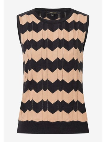 More & More Pullunder in Beige/ Schwarz
