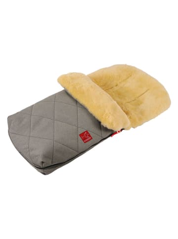 Kaiser Naturfellprodukte Voetenzak met lamsvacht "Natura" grijs - (L)85 x (B)45 cm