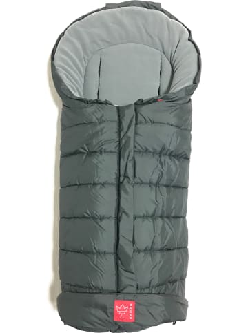 Kaiser Naturfellprodukte Thermo-voetenzak "Arctik" grijs - (L)105 x (B)48 cm
