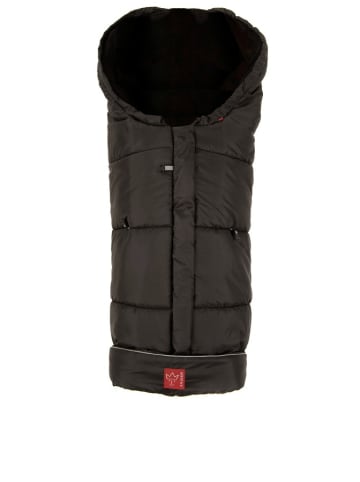 Kaiser Naturfellprodukte Fußsack "Timbatoo" in schwarz - (B)48 x (L)105 cm