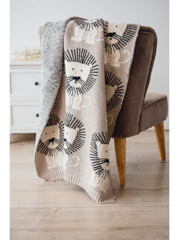 Kaiser Naturfellprodukte Babydeken "Lion" grijs - (L)100 x (B)80 cm
