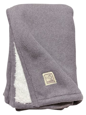 Kaiser Naturfellprodukte Babydecke "Winter" in Grau - (L)100 x (B)80 cm