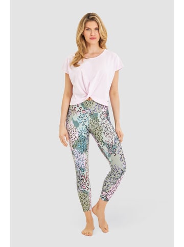 Rösch Legginsy sportowe ze wzorem