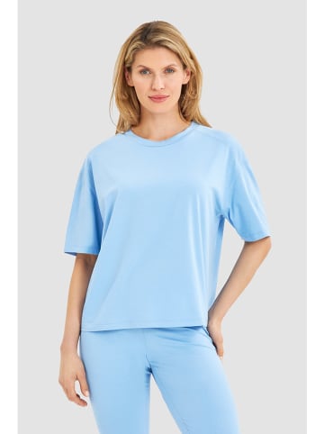 Rösch Koszulka funkcyjna w kolorze błękitnym