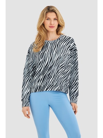 Rösch Sweatshirt zwart/wit