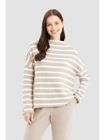 Rösch 2-delige outfit taupe/crème