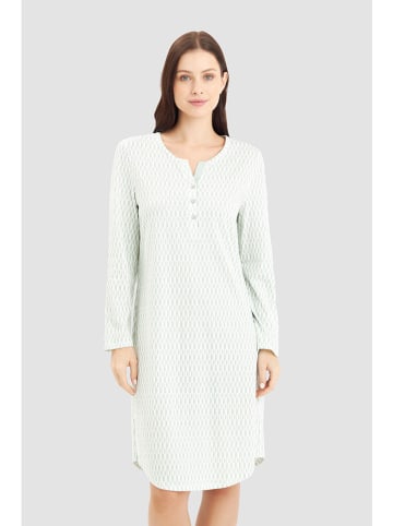 Rösch Nachthemd lichtgroen/wit