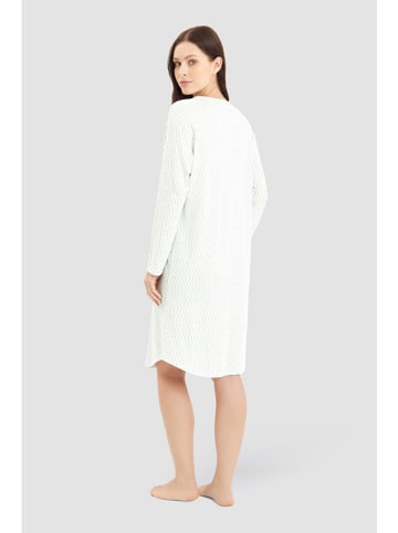 Rösch Nachthemd lichtgroen/wit