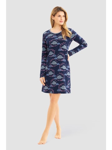 Rösch Nachthemd donkerblauw