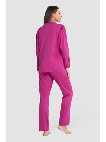 Rösch Piżama w kolorze różowym