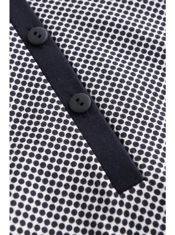 Rösch Nachthemd donkerblauw/wit