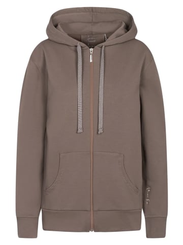 Rösch Sweatjacke in Taupe