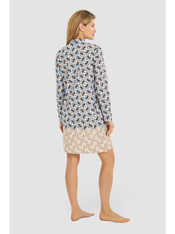 Féraud Nachthemd blauw/beige
