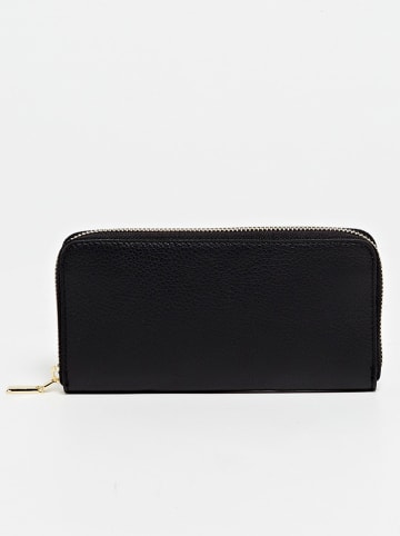 Abaco Leder-Geldbörse "Gali" in Schwarz - (B)20 x (H)11 x (T)5 cm