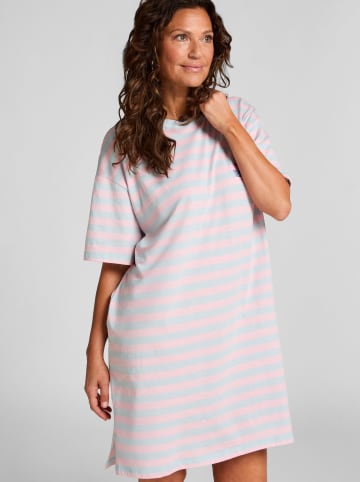 Hunkemöller Nachthemd lichtblauw/lichtroze