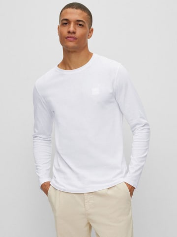 Hugo Boss Longsleeve in Weiß