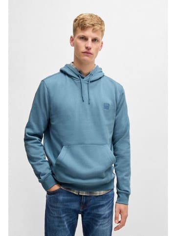 Hugo Boss Hoodie in Hellblau