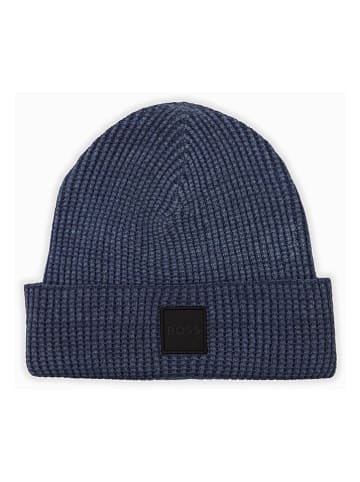 Hugo Boss Beanie in Dunkelblau