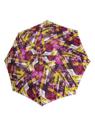 Knirps Stockschirm ''T.760'' in Pink/ Lila/ Gelb