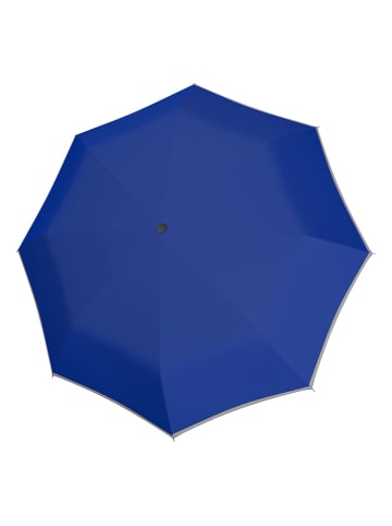 Doppler Taschenschirm in Blau