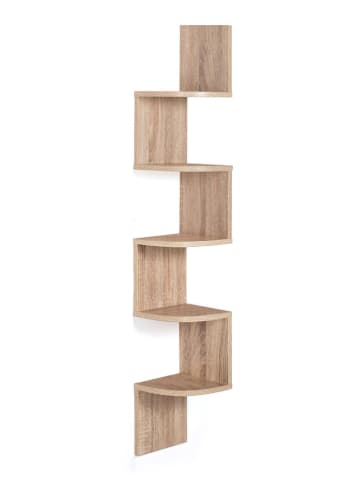 IDOMYA Essentials Wandregal in Hellbraun - (B)20 x (H)120 x (T)20 cm