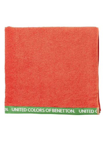 Benetton Ręcznik kąpielowy w kolorze pomarańczowym