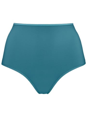 Marlies Dekkers Pełne figi high waist "Dame De Paris" w kolorze turkusowym