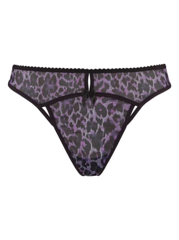 Marlies Dekkers Stringi "Peekaboo" w kolorze fioletowym