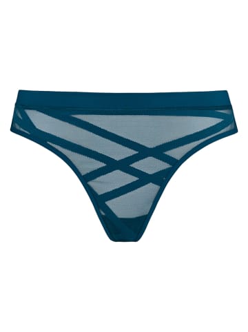 Marlies Dekkers Stringi w kolorze morskim