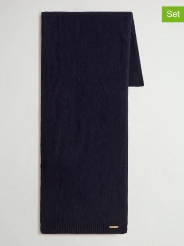 Woolrich 2-delige geschenkset donkerblauw