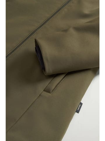 Woolrich Parka puchowa "New Firth" w kolorze khaki