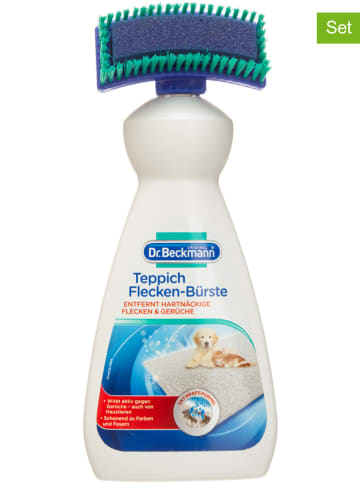 Dr. Beckmann 3er-Set: Teppich-Flecken-Bürsten, je 650 ml