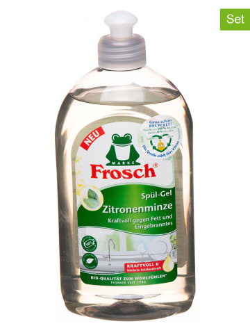 Frosch 8er-Set: Spülmittel "Zitronenminze" - 8x 500 ml
